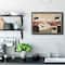 Stupell Industries Home is in the Kitchen with Happy Chef Illustration Framed Wall Art